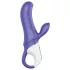 Satisfyer Magic Bunny - vattentät vibrator med klitorisklämmare (lila)
