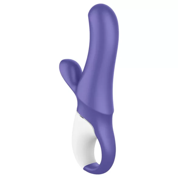 Satisfyer Magic Bunny - vattentät vibrator med klitorisklämmare (lila)
