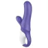 Satisfyer Magic Bunny - vattentät vibrator med klitorisklämmare (lila)