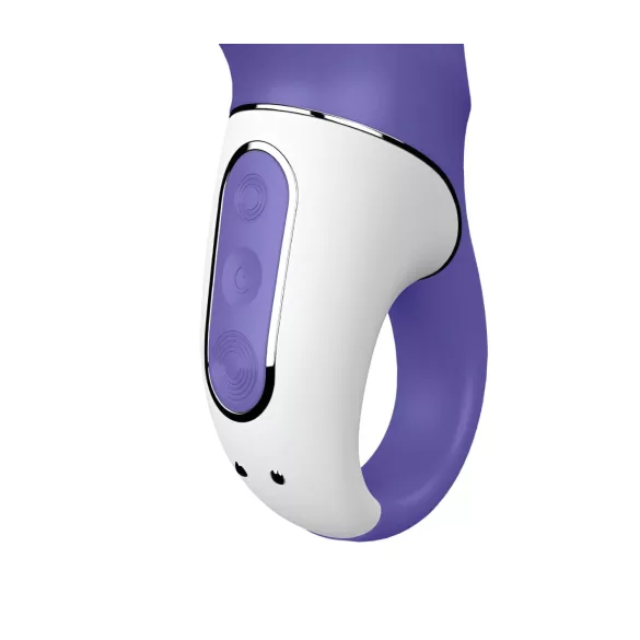 Satisfyer Magic Bunny - vattentät vibrator med klitorisklämmare (lila)