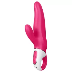   Satisfyer Mr. Rabbit - rabbitvibrator med klitorisstimulator - vattentät - rosa