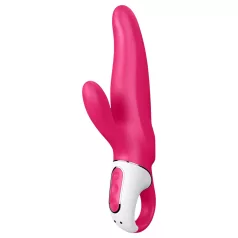   Satisfyer Mr. Rabbit - vattentät vibrator med klitorisstimulator (rosa)