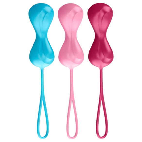 Satisfyer Power Balls – rörelsegeishakulor set (3 st)