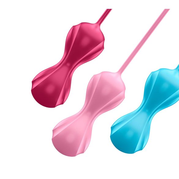 Satisfyer Power Balls - geishakulor set med rörliga kulor - 3-pack