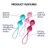 Satisfyer V Balls - Geishakulor Duo Set (3 Delar)