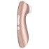 Satisfyer Pro 2+ - klitorisstimulator vibrator - uppladdningsbar - brun