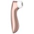 Satisfyer Pro 2+ - klitorisstimulator vibrator - uppladdningsbar - brun