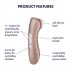 Satisfyer Pro 2+ - Uppladdningsbar Klitorisstimulator (Brun)