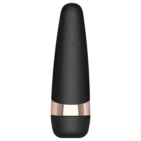 Satisfyer Pro 3+ - klitorisstimulator vibrator - vattentät uppladdningsbar svart