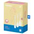 Satisfyer Yoni Power 1 - Geishakulor Set, Vit (3 delar)