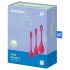 Satisfyer Yoni Power 1 - Geishakulor Set - Röd (3 delar)