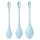 Satisfyer Yoni Power 2 - Geishakul-set - Blå (3 delar)