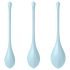 Satisfyer Yoni Power 2 - Geishakul-set - Blå (3 delar)