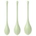 Satisfyer Yoni Power 2 - geishakulor set - grön (3 delar)