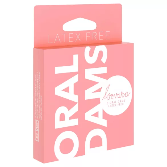 Loovara Oral Dams - latexfri oralskärm (3 st)