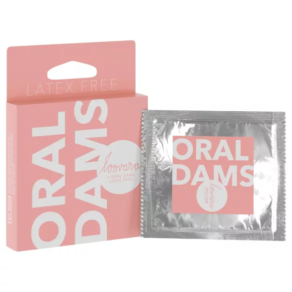 Loovara Oral Dams - latexfri oralskärm (3 st)