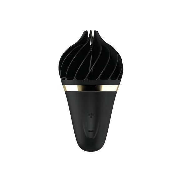 Satisfyer Sweet Treat - uppladdningsbar roterande klitorisvibrator (svart)