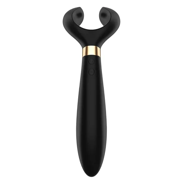 Satisfyer Endless Fun - parvibrator med batteri - vattentät - svart