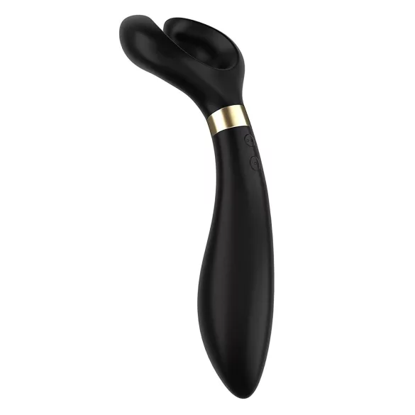 Satisfyer Endless Fun - parvibrator med batteri - vattentät - svart
