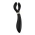 Satisfyer Endless Fun - uppladdningsbar, vattentät parvibrator (svart)