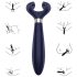 Satisfyer Endless Fun - Uppladdningsbar, Vattentät Parvibrator (Blå)