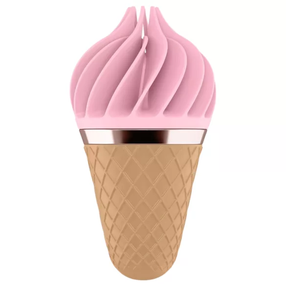 Satisfyer Sweet Treat - uppladdningsbar, roterande klitorisvibrator (rosa-brun)