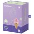 Satisfyer Sweet Treat - uppladdningsbar roterande klitorisvibrator (rosa-brun)