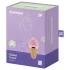 Satisfyer Sweet Treat - uppladdningsbar, roterande klitorisvibrator (rosa-brun)