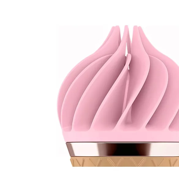 Satisfyer Sweet Treat - uppladdningsbar, roterande klitorisvibrator (rosa-brun)