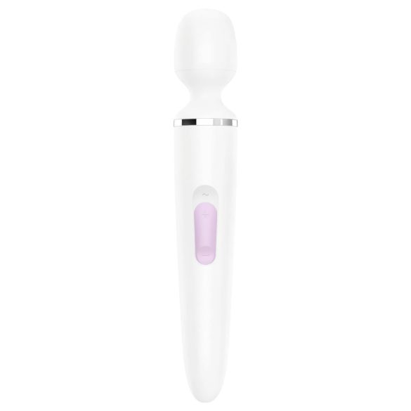 Satisfyer Wand-er Woman - vattentät massagevibrator (vit)