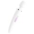 Satisfyer Wand-er Woman - vattentät massagevibrator (vit)