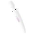 Satisfyer Wand-er Woman - vattentät massagevibrator (vit)