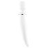 Satisfyer Wand-er Woman - vattentät massagevibrator (vit)