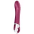 Satisfyer Big Heat - G-punkt vibrator med värme - uppladdningsbar - röd