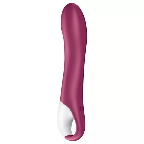 Satisfyer Big Heat - G-punkt vibrator med värme - uppladdningsbar - röd