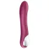 Satisfyer Big Heat - G-punkt vibrator med värme - uppladdningsbar - röd