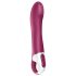 Satisfyer Big Heat - uppladdningsbar, värmande G-punktvibrator (röd)