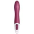Satisfyer Big Heat - G-punkt vibrator med värme - uppladdningsbar - röd