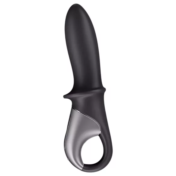 Satisfyer Hot Passion - analvibrator med värmefunktion - svart