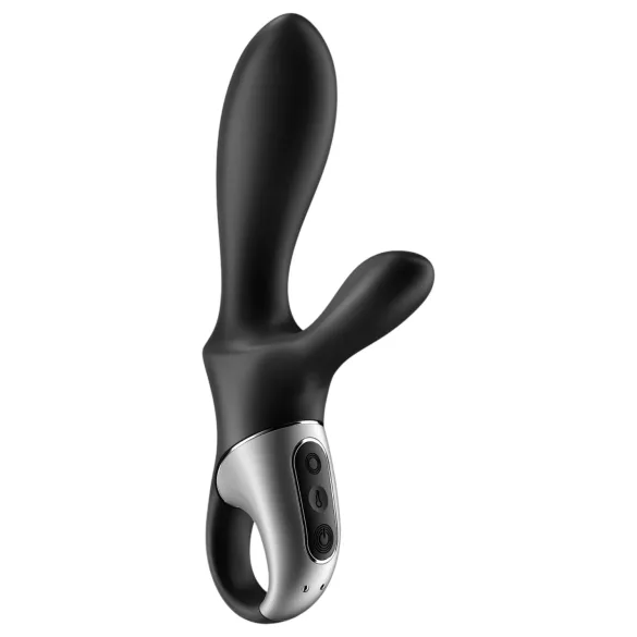 Satisfyer Heat Climax+ - App-styrd värmande analvibrator (svart)