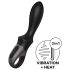 Satisfyer Heat Climax - analvibrator med värmefunktion - svart