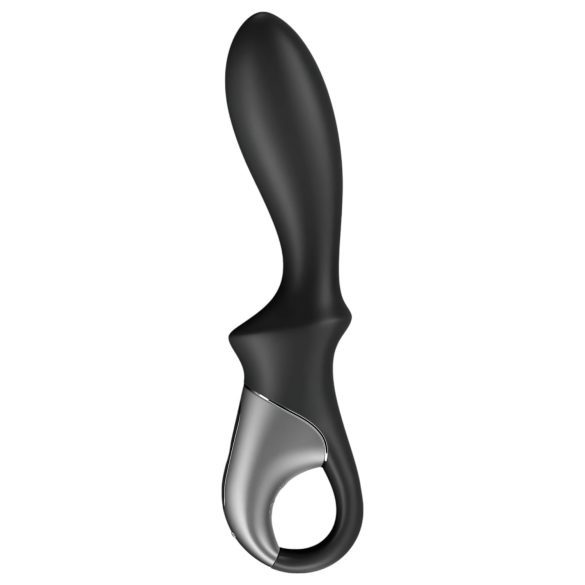Satisfyer Heat Climax - analvibrator med värmefunktion - svart