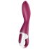 Satisfyer Heated Thrill - uppvärmd vibrator - smart funktion - röd