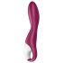Satisfyer Heated Thrill - uppvärmd vibrator - smart funktion - röd