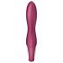 Satisfyer Heated Thrill - uppvärmd vibrator - smart funktion - röd