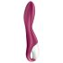 Satisfyer Heated Thrill - uppvärmd vibrator - smart funktion - röd