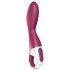 Satisfyer Heated Thrill - uppvärmd vibrator - smart funktion - röd