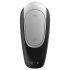 Satisfyer Double Fun - smart, vattentät parvibrator (svart)