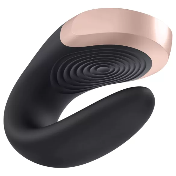 Satisfyer Double Love - parvibrator med fjärrkontroll - svart