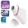 Satisfyer Love Triangle - Appstyrd luftvibrator för klitorisstimulering (vit)